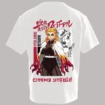 Flame Hashira Anime Graphic Tee