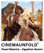 Royal Majesty – Egyptian Queen Graphic Tee - Image 2